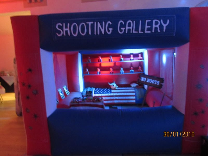 SHOOTING GALLERY SIDE STALL